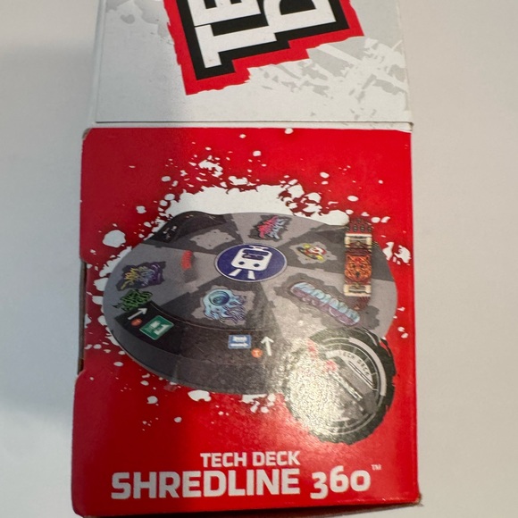 Tech Deck Shredline 360 Motorized Spinning Playset 20” W Exclusive Board New - Picture 8 of 11